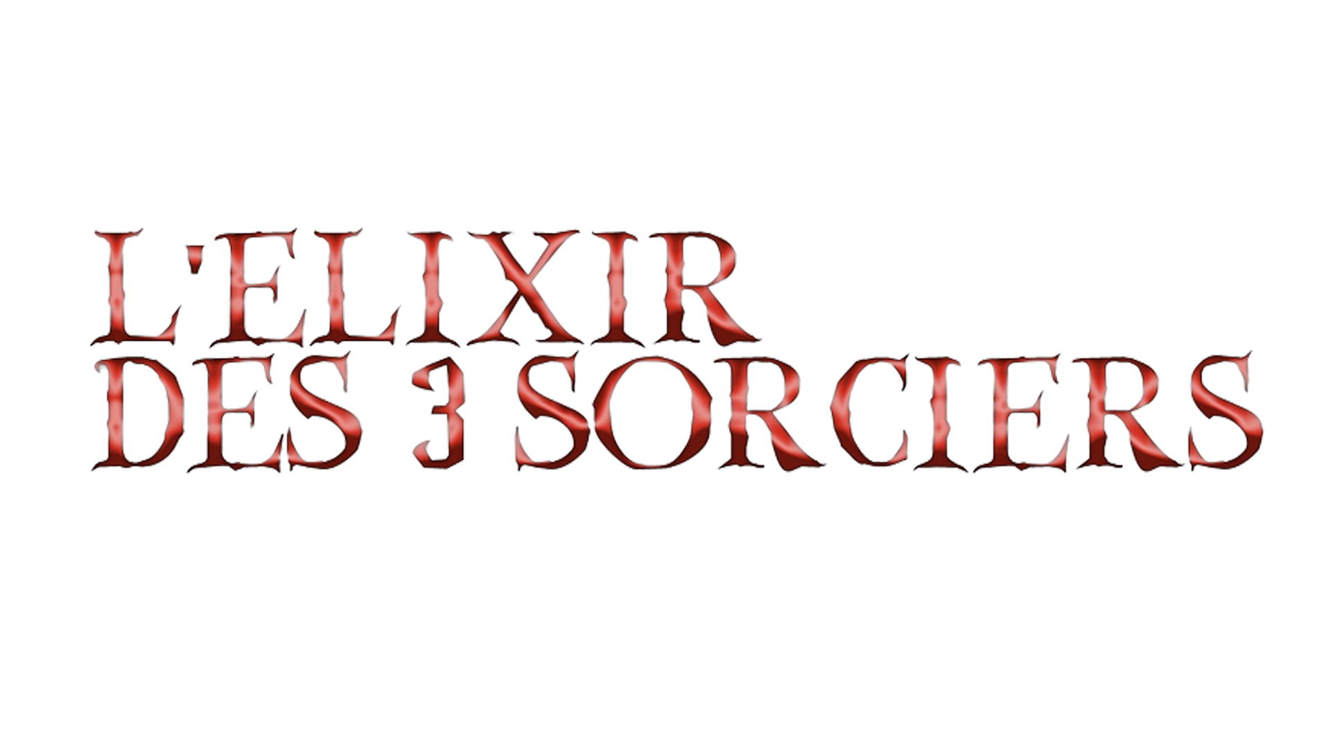 Merk: L'ELIXIR DES 3 SORCIERS
