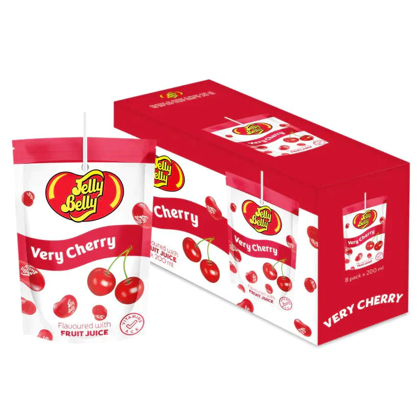 Jelly Belly Very Cherry  Pouch Drink 200 ml