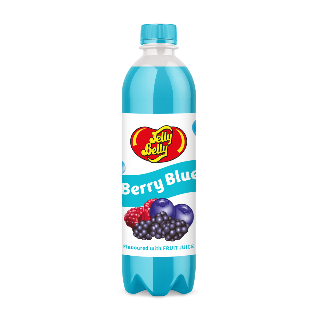 Jelly Belly Berry Blue Fruit Drink 500ML PET