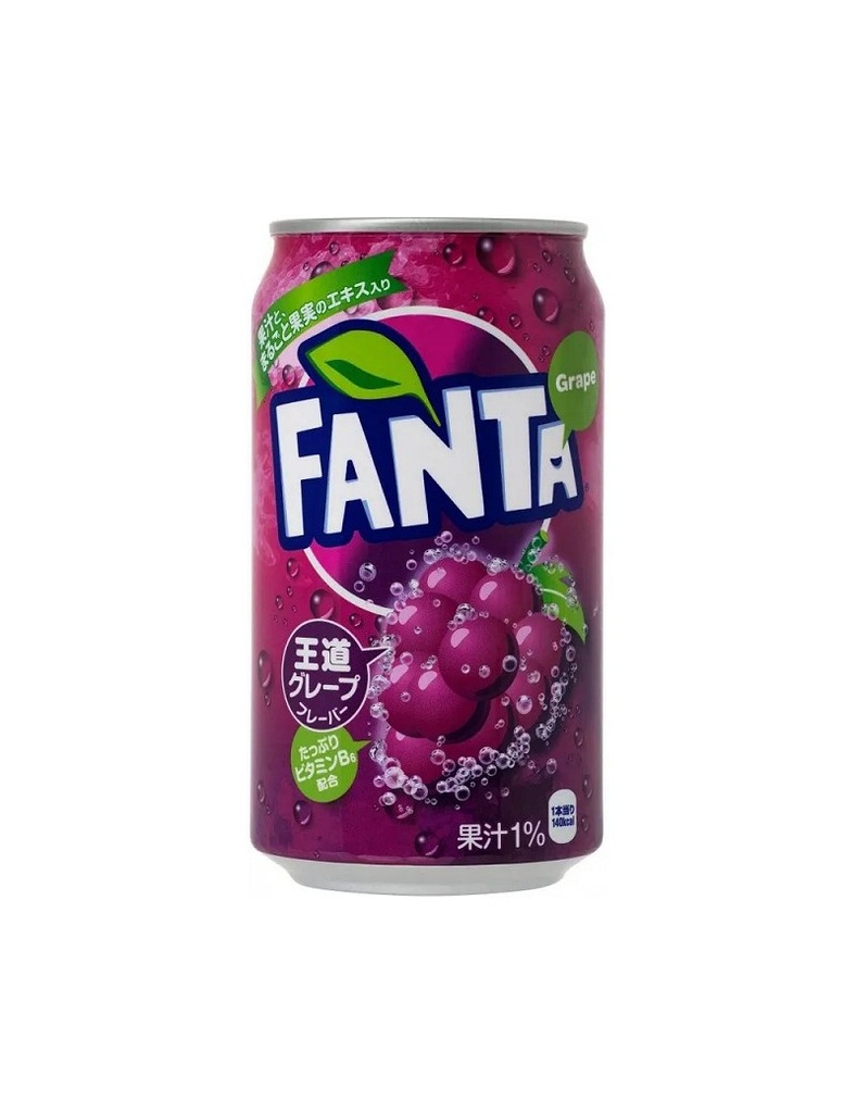 Fanta Grape Can 350 Ml Japan
