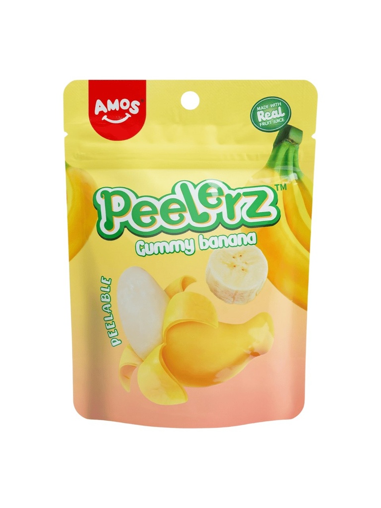 Amos Peelerz Gummy Banana Candy 65 g