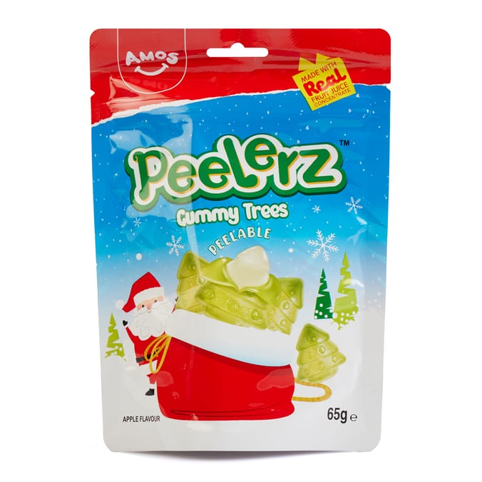[SS002010] Amos Peelerz Gummy Christmas Trees 65g