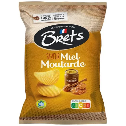 [SS002036] Bret's Miel Moutarde 120 g