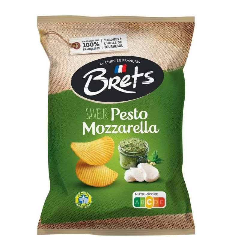 [SS001638] Bret's Pesto Mozzarella 125 g