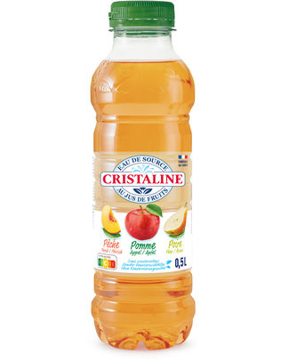 [SS001837] Cristaline Pêche Pomme Poire 50 cl