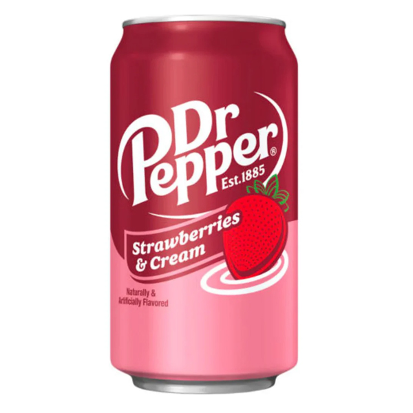 [503582 13269] Dr Pepper Strawberries and Cream 355 ml
