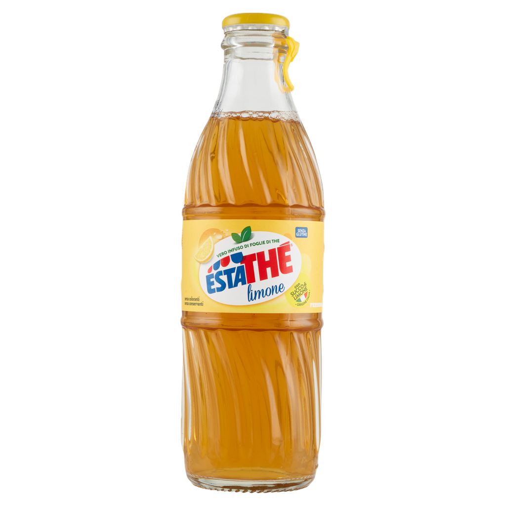 Estathé Thé au Citron – Bouteille en Verre 250 ml