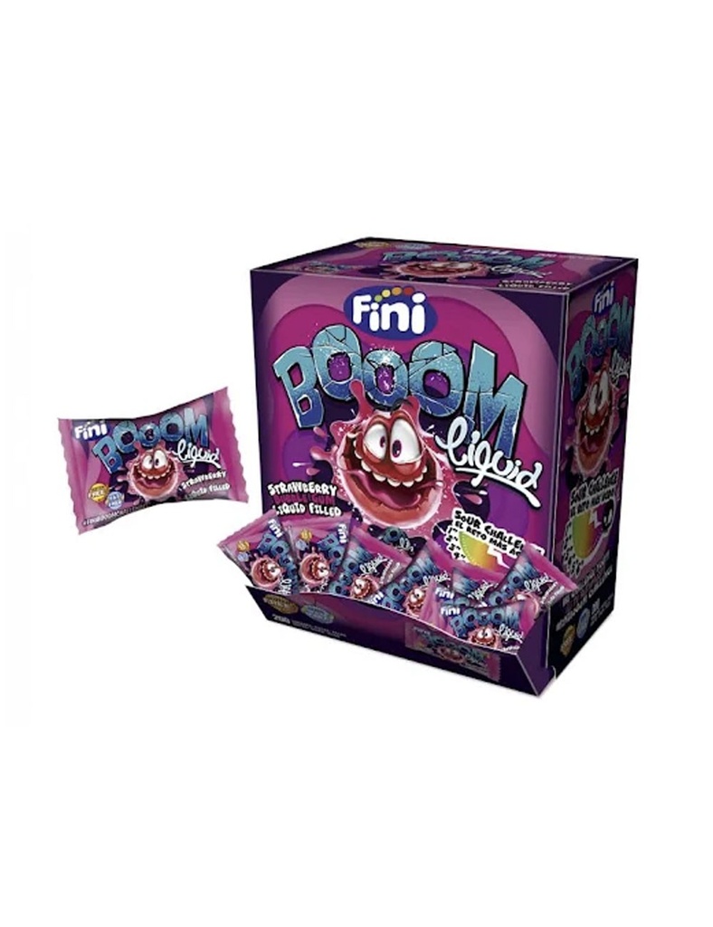 Fini Boom Liquid Gum Strawberry 5 g 100pcs