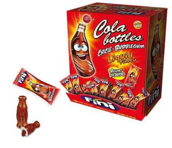 [SS001784 5943] Fini Liquid Cola Bottles Gum 5 g
