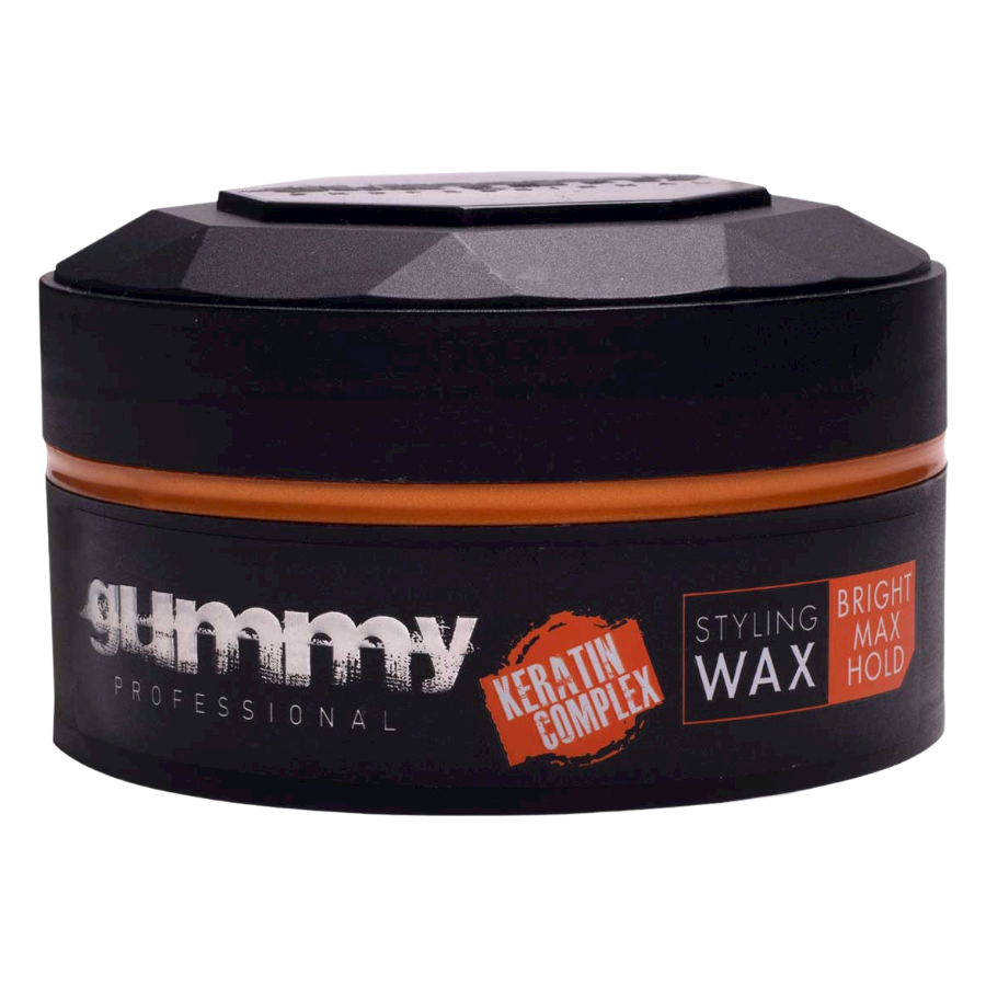 Gummy Styling Wax Orange Bright Finish 150 ml