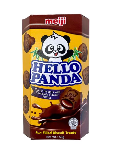 [SS001432] Meiji Hello Panda Cacao Biscuits Chocolate 50 g