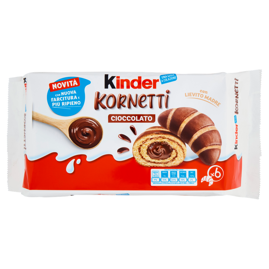 [SS002090 62849] Kinder Kornetti Au Chocolat 270 Gr