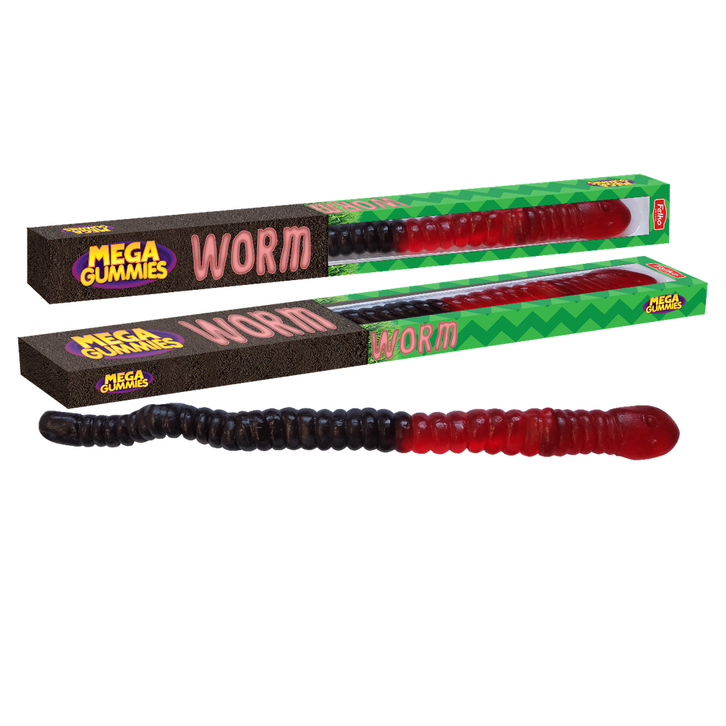 [SS001181] Mega Gummies Worm 75 cm