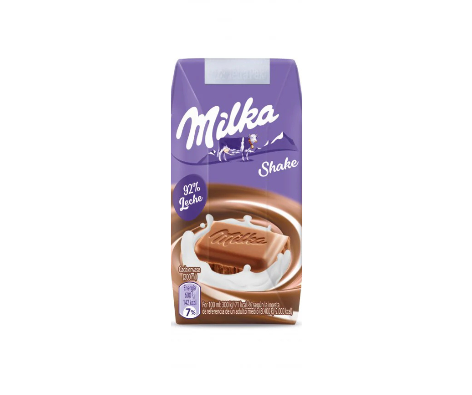 [SS002073] Milka Shake Chocolate Brick 200 ml