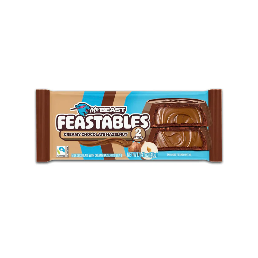 [SS001836] Mr Beast Feastables Hazelnut 40 g