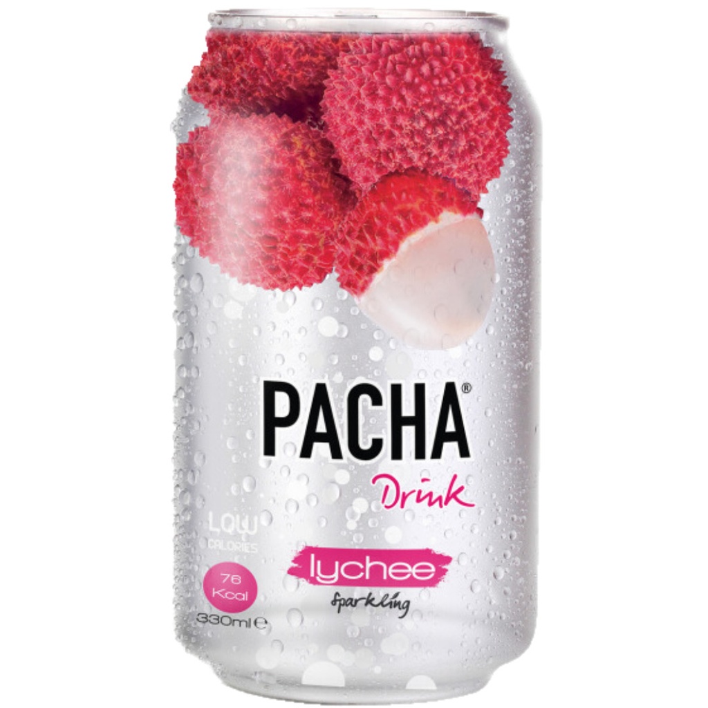 [SS001390] Pacha Drink Lychee 330 ml