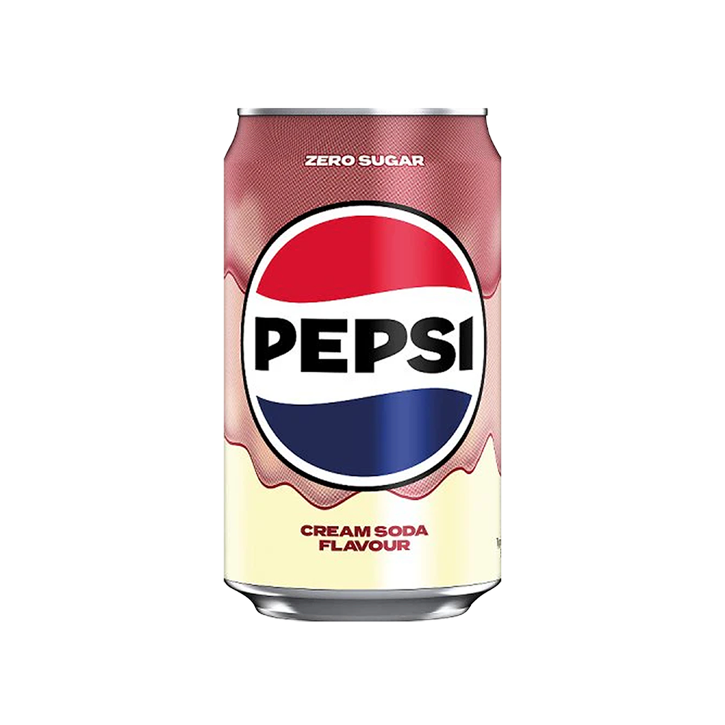 Pepsi Zero Sugar Cream Soda 330 ml