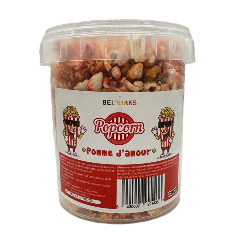 [SS001910] Pop Corn Bel'Gians - Pomme d’amour 90 g