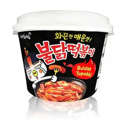 Samyang Buldak Hot Chicken Topokki Cups 185 g