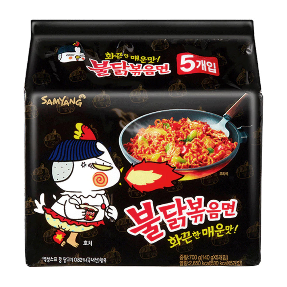 [007877 10285] Samyang Noodles Spicy Chicken 5 x 145 g