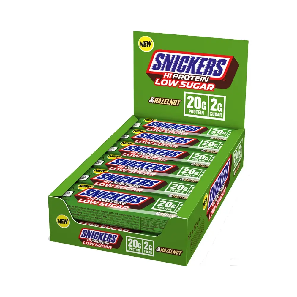 [SS001751] Snickers Hazelnut Low Sugar High Protein Bar 57 g