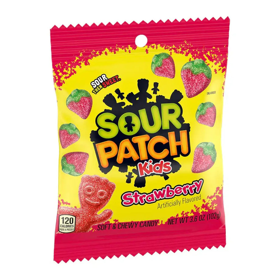[SS000539 7916] Sour Patch Kids Strawberry 102 g