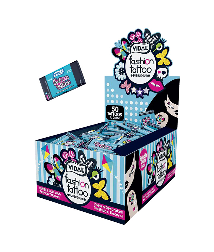[SS001460] Vidal Box Fashion Tatoo Tutti F.
