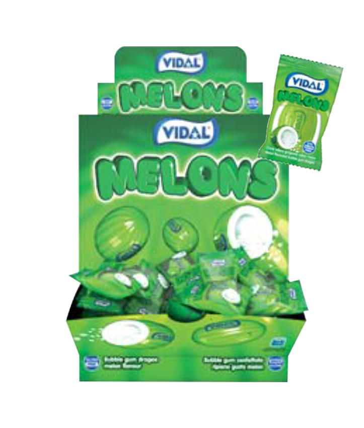 [SS001454] Vidal Box Melon Bubble Gum