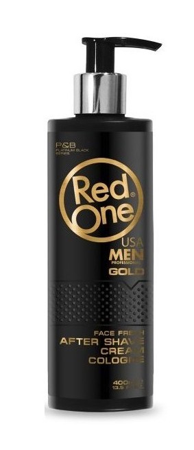 [YC8265] Red One Gold After Shave Cream Cologne 400 ml