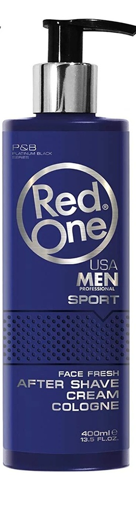 Red One Sport After Shave Cream Cologne 400 ml