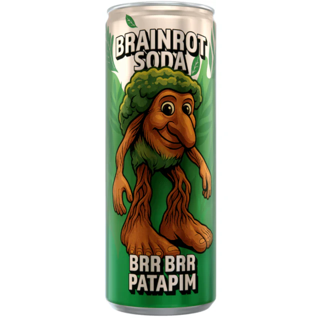 [SS002140] Brainrot Soda Brr Brr Patapim 250ml