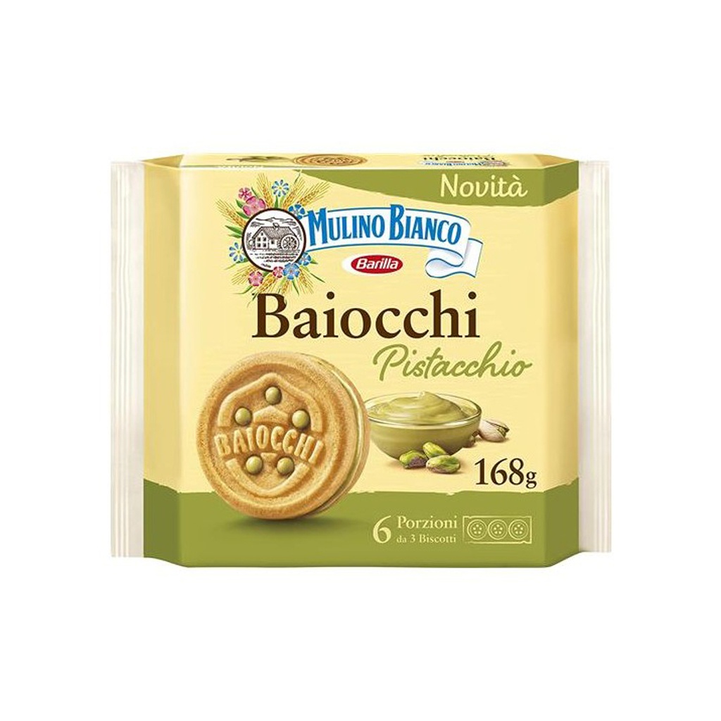 Mulino Bianco Baiocchi al Pistacchio 168 g