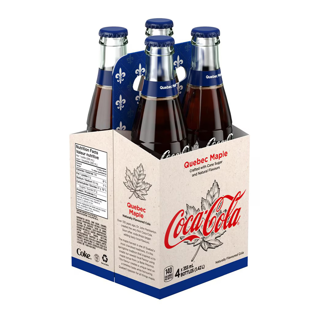 Coca Cola Quebec Maple 355 ml