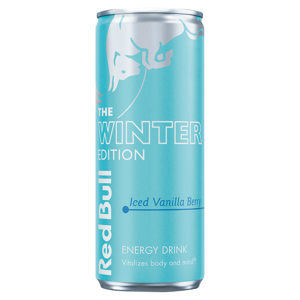 Red Bull Energy The Winter Edition Mûre Givrée & Vanille 250 ml