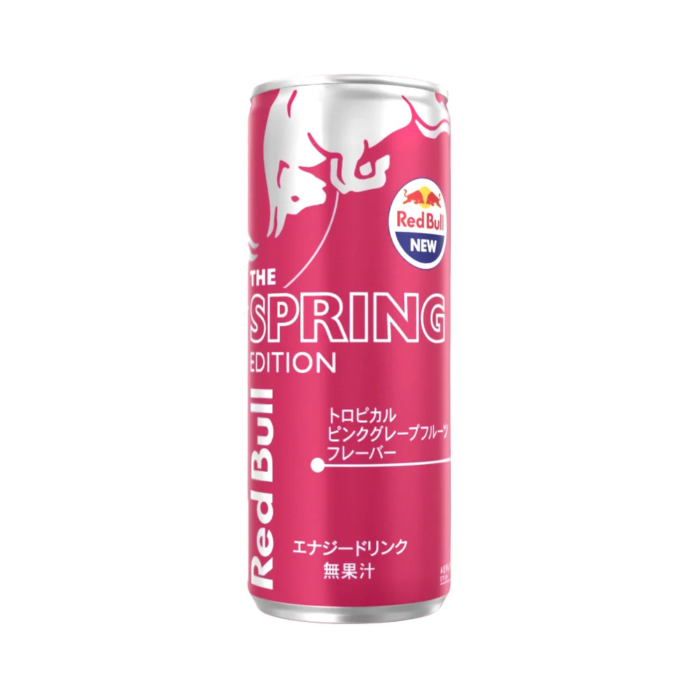 Red Bull Spring Pink Grapefruit Japan 250ml