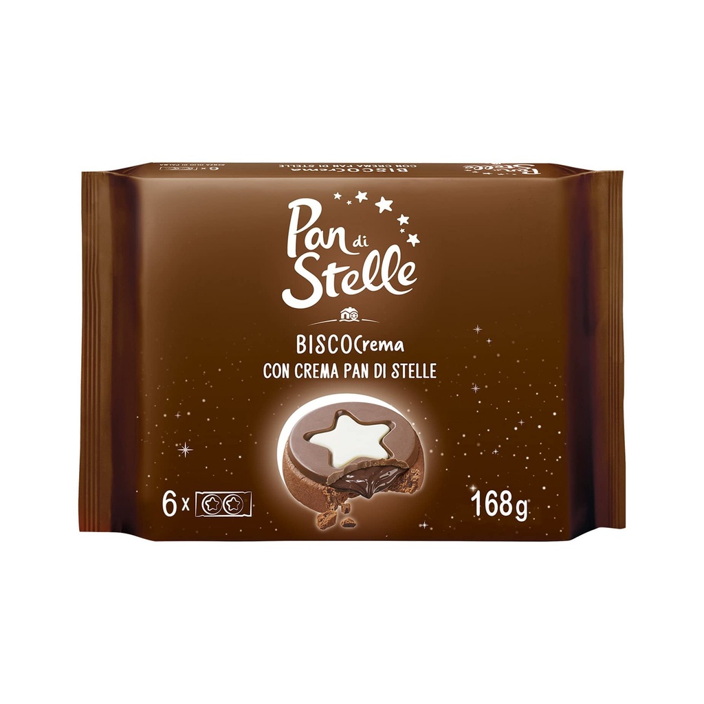 Mulino Bianco Pan di Stelle Biscocrema 168 g