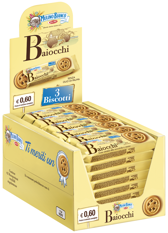 Mulino Bianco Baiocchi Monoporzione 28 g