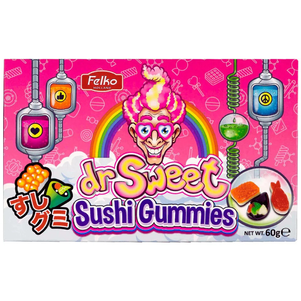 Dr. Sweet Sushi Gummies 60 g