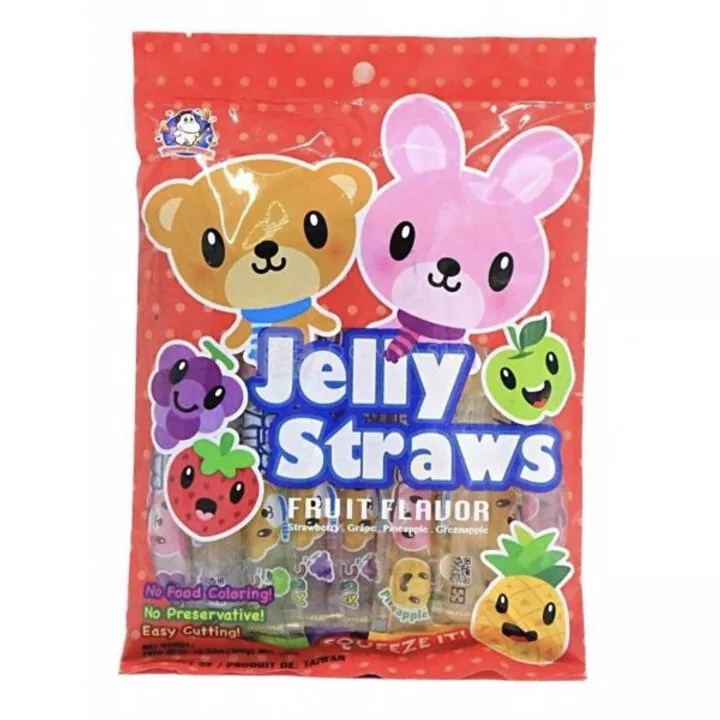 Jelly Straws Bear&Bunny 300 g