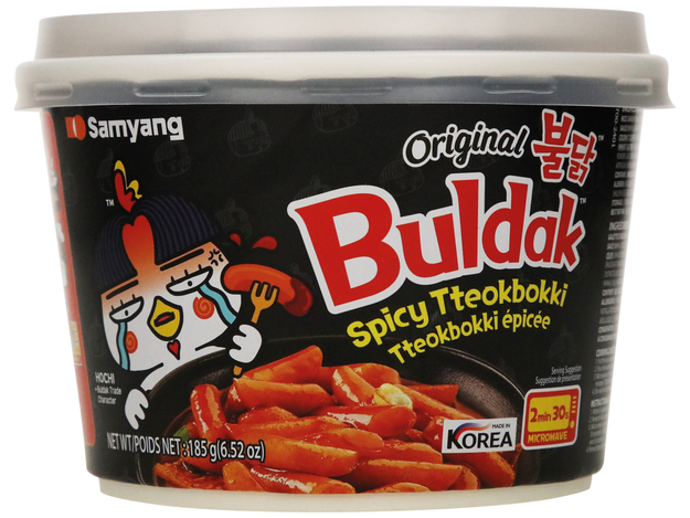 Samyang Buldak Hot Chicken Topokki Cups 185 g