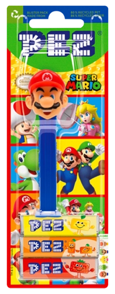 Pez Blister Nintendo Super Mario