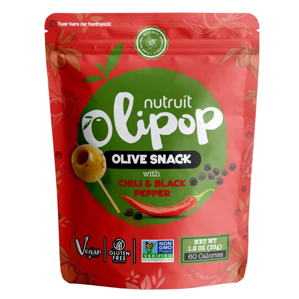 Nutruit Olive Snack Chili & Black Pepper 33 g