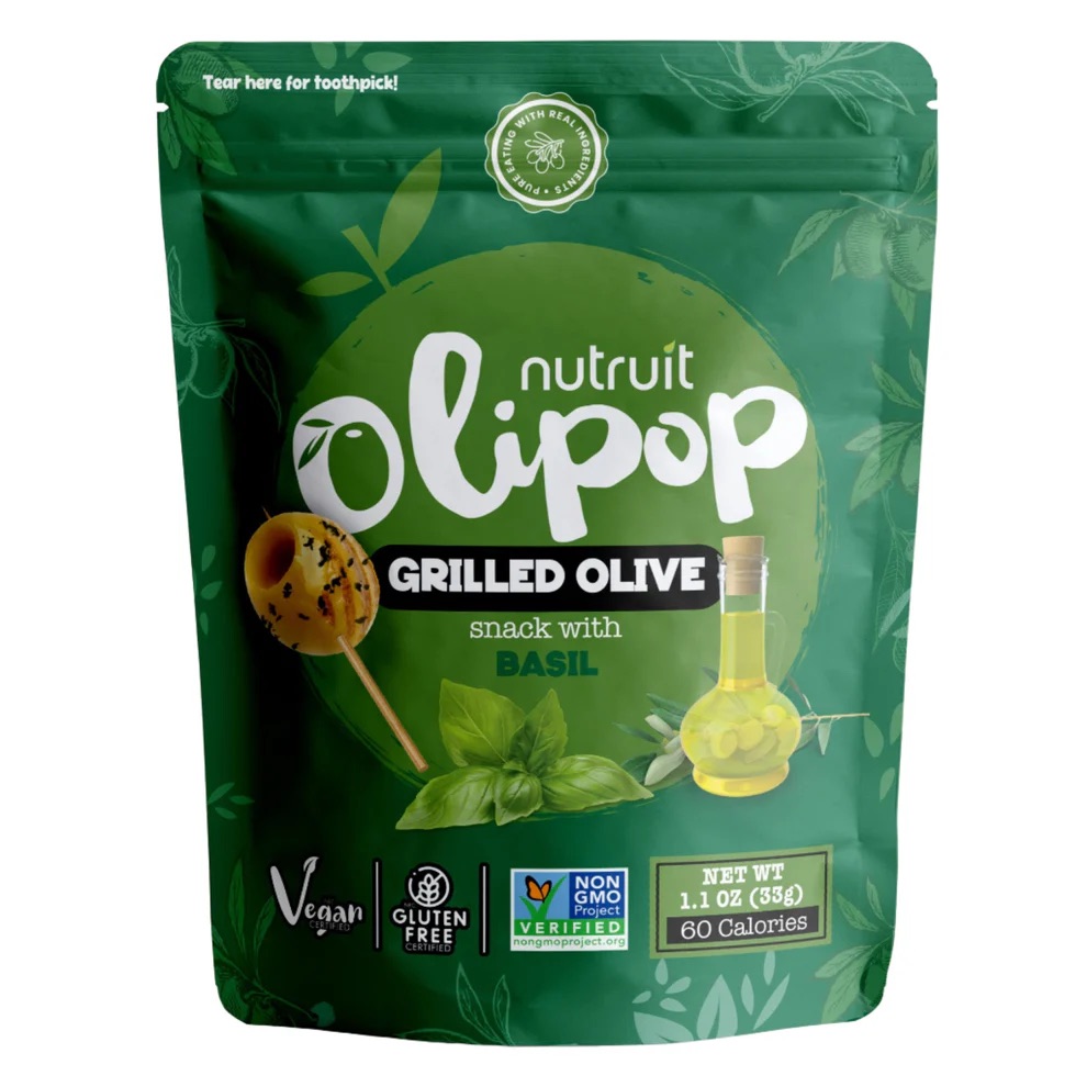 Nutruit Olive Snack Grilled & Basil 33 g