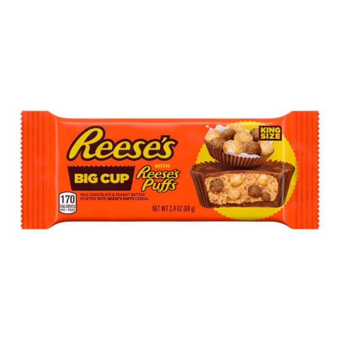 Reese's Big Cup With Reese's Puffs King Size 68 g