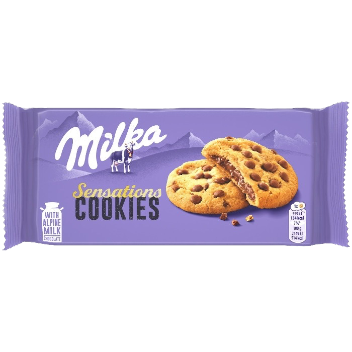 Milka Cookies Sensation White 156 g