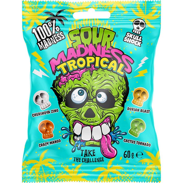 Sour Madness Tropical 60 g