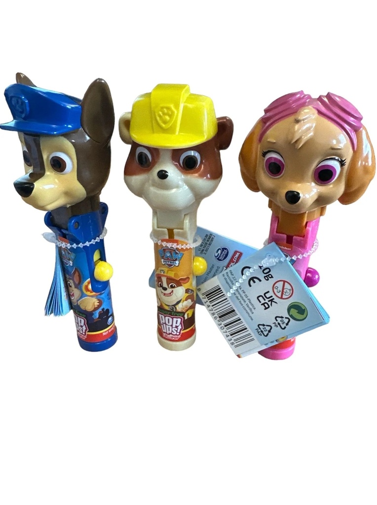 Paw Patrol Lolly Pop Up Sugarfree 10 g