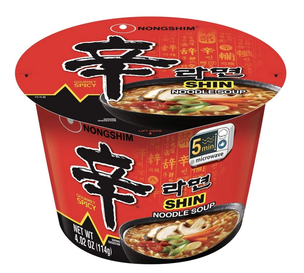 Nongshim Instant Noodle Shin Big Bowl 114 g