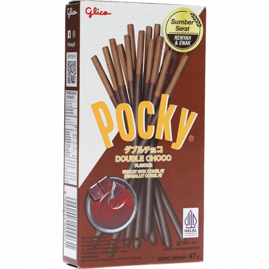 Glico Pocky Double Choco 47 g