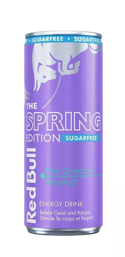 Red Bull Woodruff Pink Grapefruit Sugarfree 250 ml